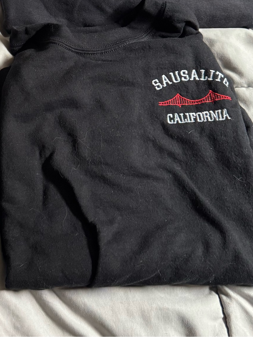 Black Sausalito Crewneck